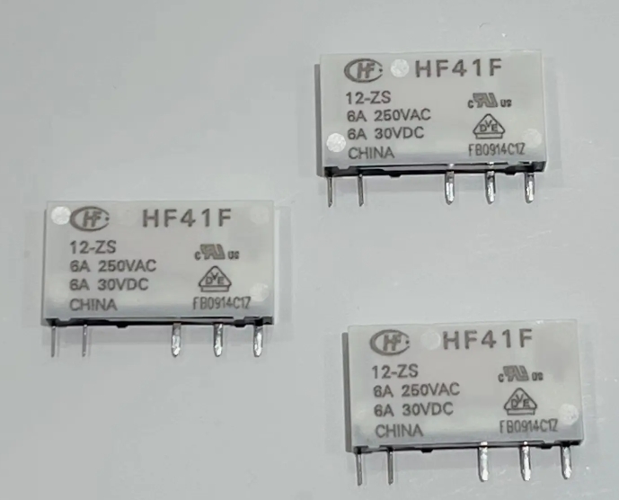 product slim relay interface 1224V HF41F12-ZS 6A HF T 5 pin Original new HF41F24-ZS slim relay